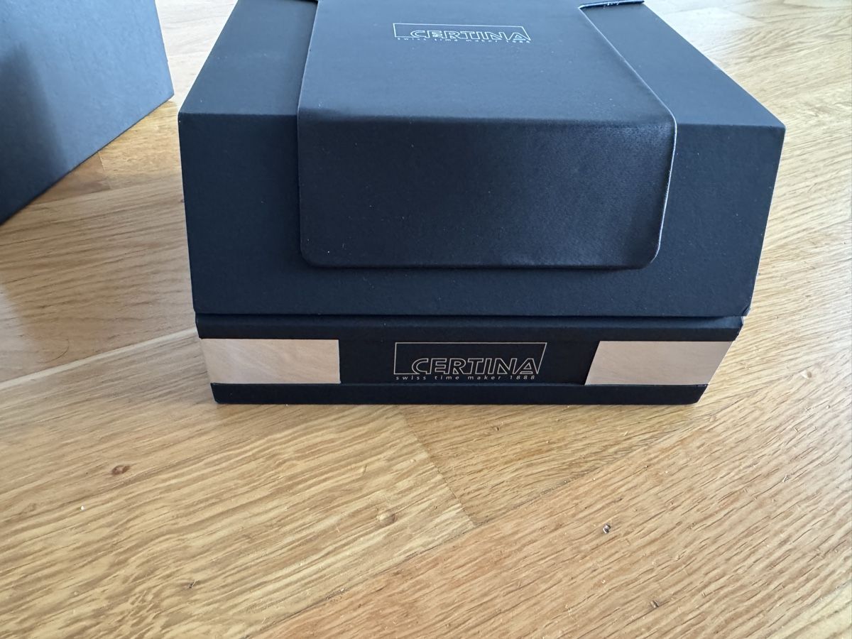 Certina Uhren: Neue Certina Uhren Box schwarz – Neu und originalverpackt aus Bettlach von Tradenet100 1