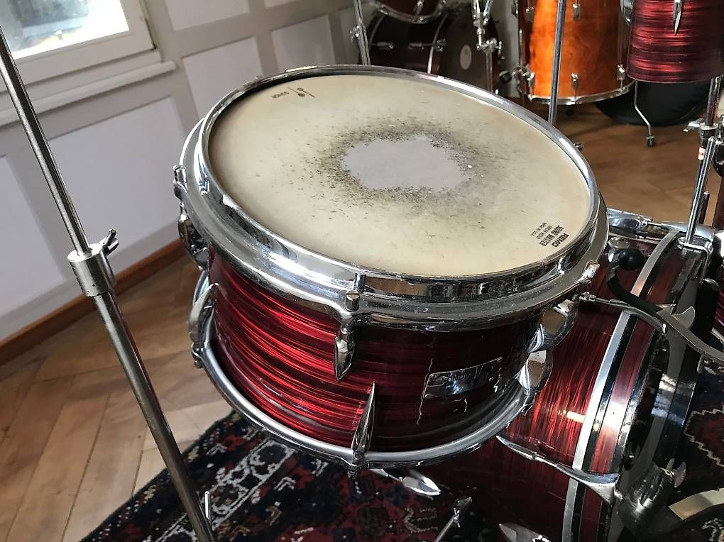 Strumenti musicali: Sonor Teardrop  Original Red Marble mit Bongos – Usato da Weinfelden venduto da phi_7j97 4