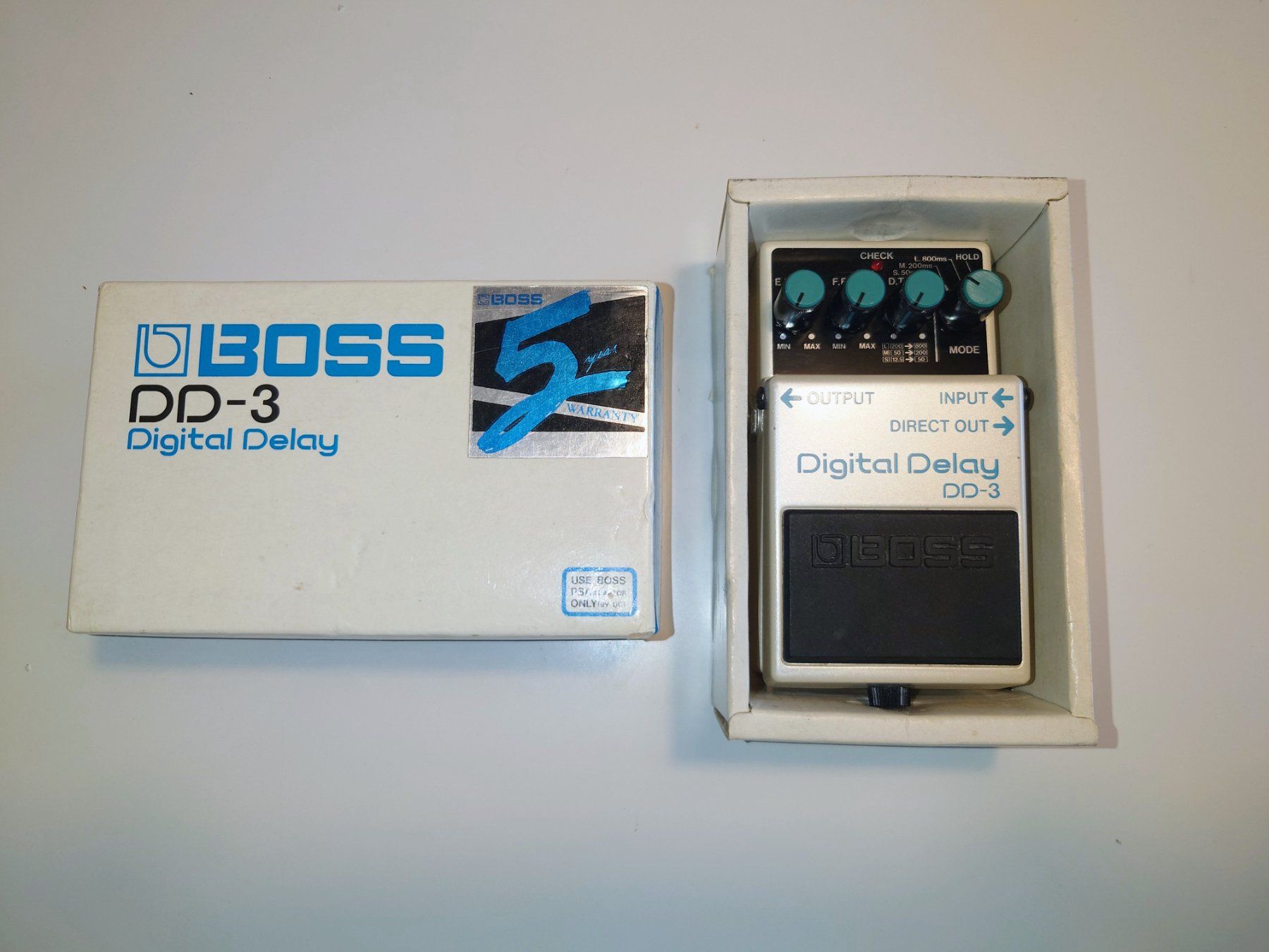 Boss Strumenti musicali: Boss DD-3 DIGITAL DELAY Effekpedal. Altes Modell Vergriffen – Usato da Zürich venduto da Rst7