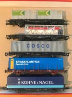 4 conteneurs AWM de la firme Railcare Coop (Roco, Märklin) (Gebraucht