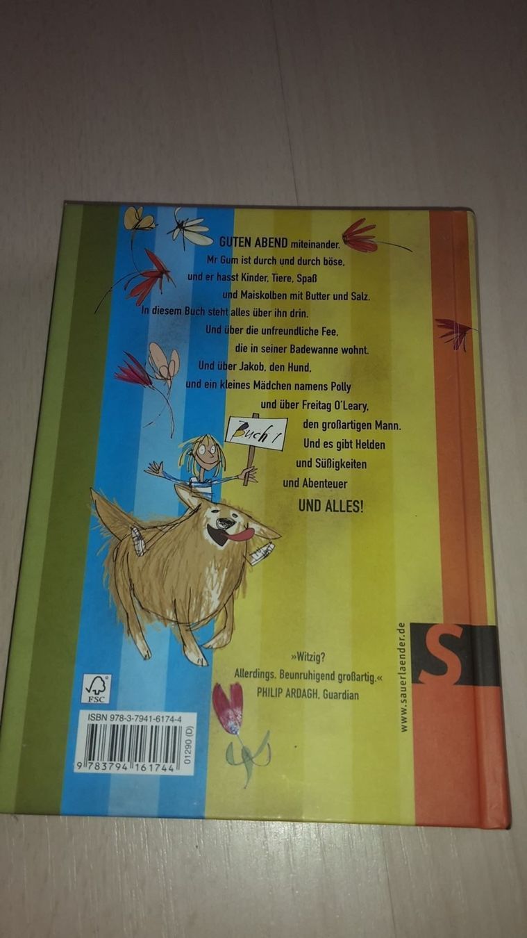 Libri: Sie sind ein schlechter Mensch, Mr Gum! – Usato da Walterswil SO venduto da peiper2 1