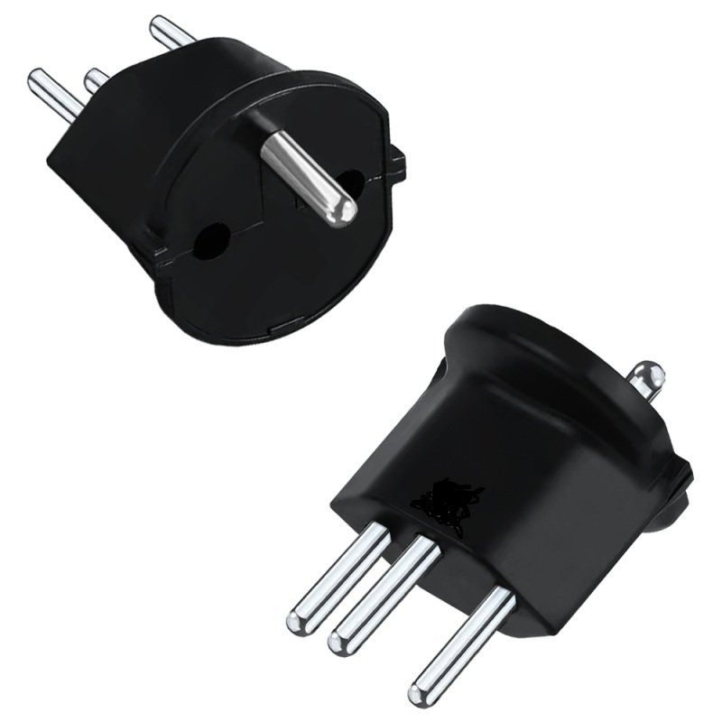 Unità & Adattatore: Übergangsstecker Schweiz zu Schuko Fixadapter T23 16A – Nuovo e nell'imballaggio originale da Zürich venduto da Alibaba1234 5