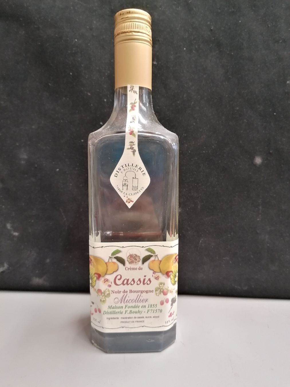 Spirituosen: CRÉME DE CASSIS – Gebraucht aus Genève von Leboucheoreilles