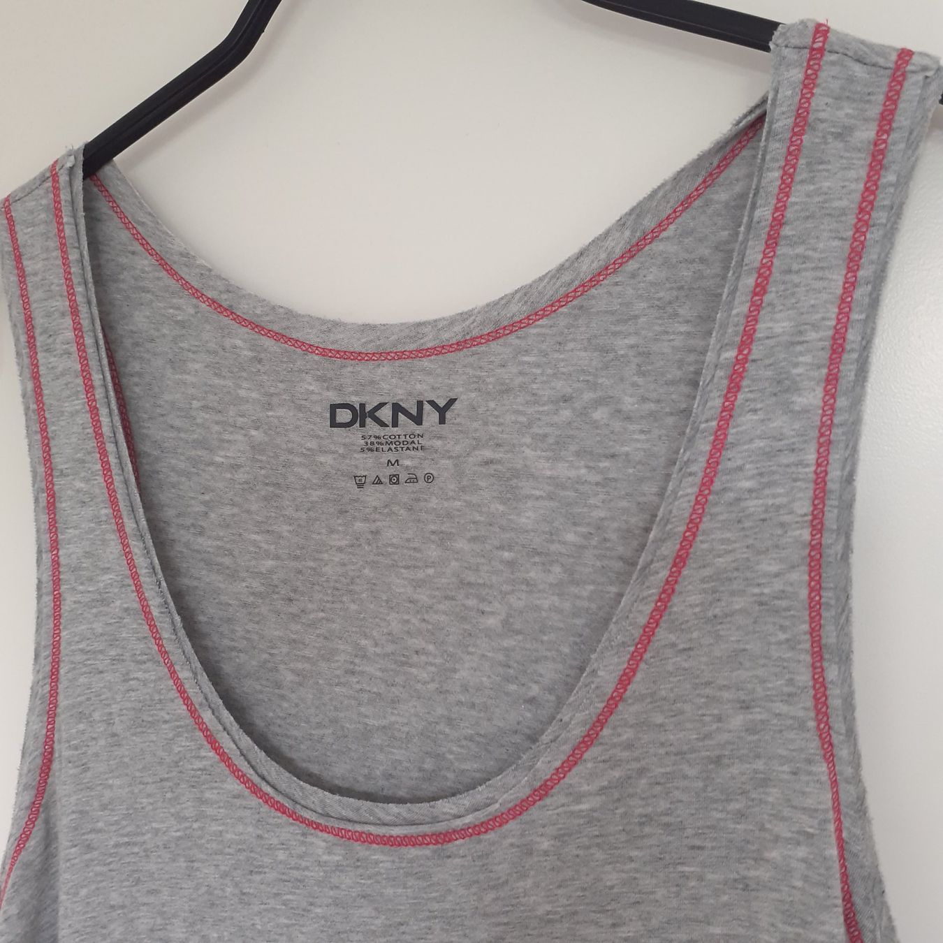 DKNY Vestiti: DKNY langes Jerseykleid, M – Usato da Bern venduto da Solarsystem 6