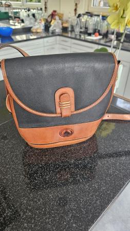 Elegante DUG LYNX Ledertasche Handtasche Vintage