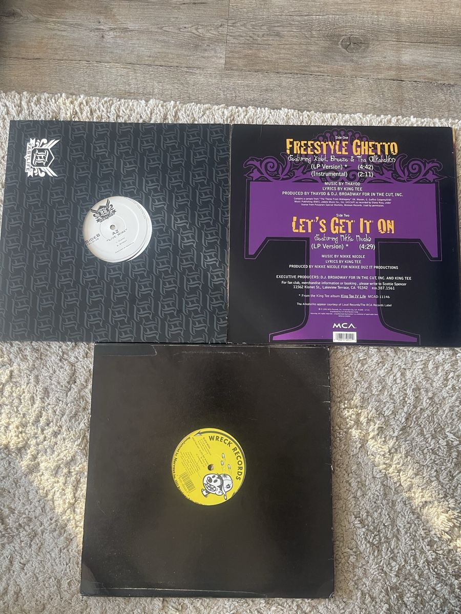 Dischi in vinile: 3 x US Hiphop Maxis / Paket 35 – Nuovo (secondo la descrizione) da Dagmersellen venduto da stonefinger 1