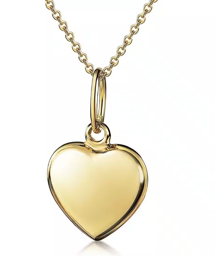 Catenine: Herzkette Gold Damen – Nuovo e nell'imballaggio originale da Hemmental venduto da Fantasie1 2