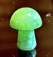 Indische Jade (Aventurinquarz) Pilz / >23ct / 2cm Höhe