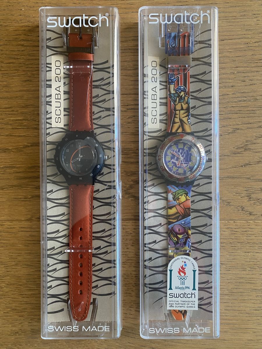 Swatch Orologi: Swatch Scuba 200 e Chrono – Nuovo (secondo la descrizione) da Lugano venduto da rob_r9zx 1
