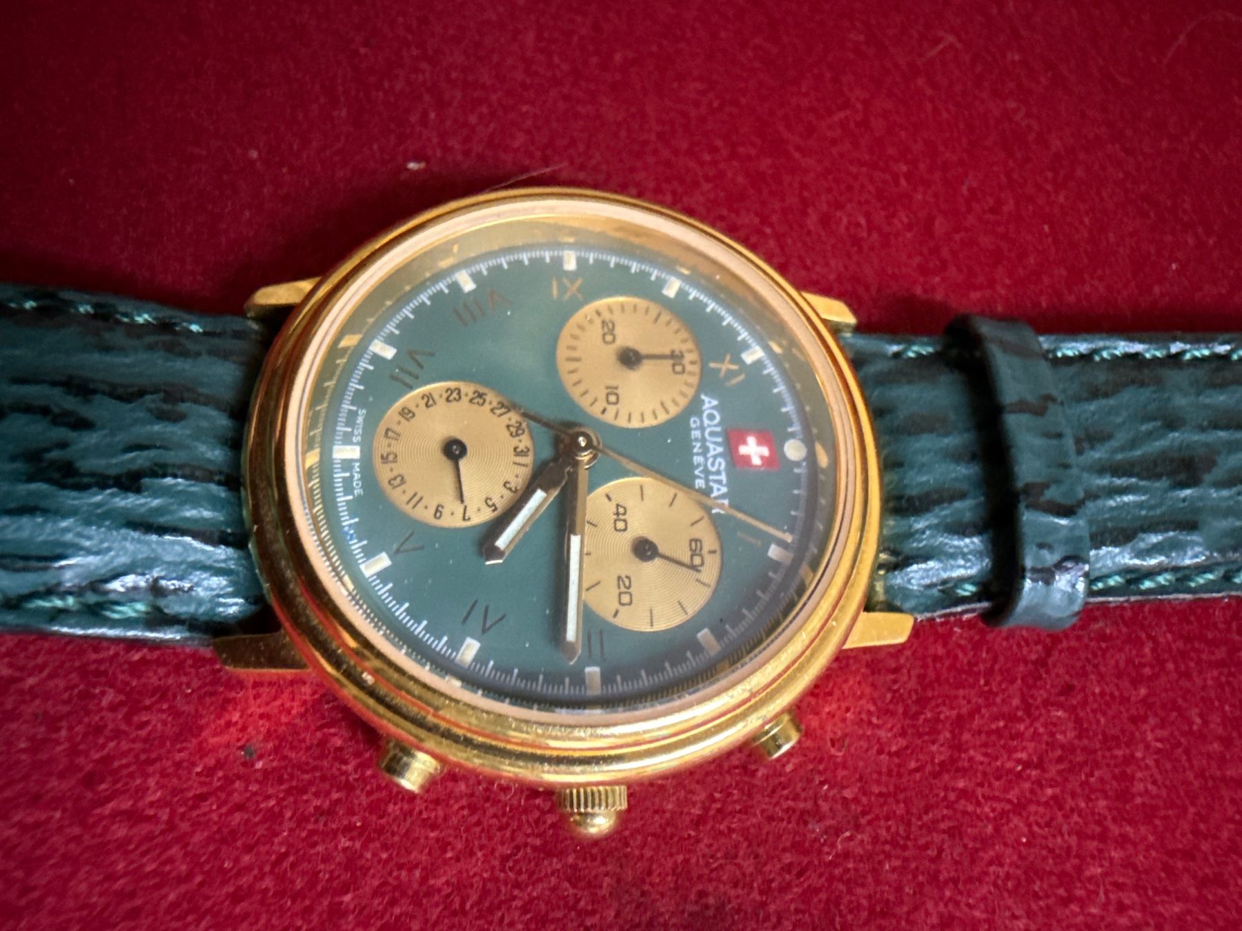 Orologi: Aquastar Chronograph 34 mm – Usato da Pfeffingen venduto da Allhandelklgwatches 1