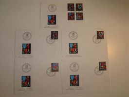 Pro Patria FDC 1971 Nr. 150 - 153, Kunst + Handwerk,