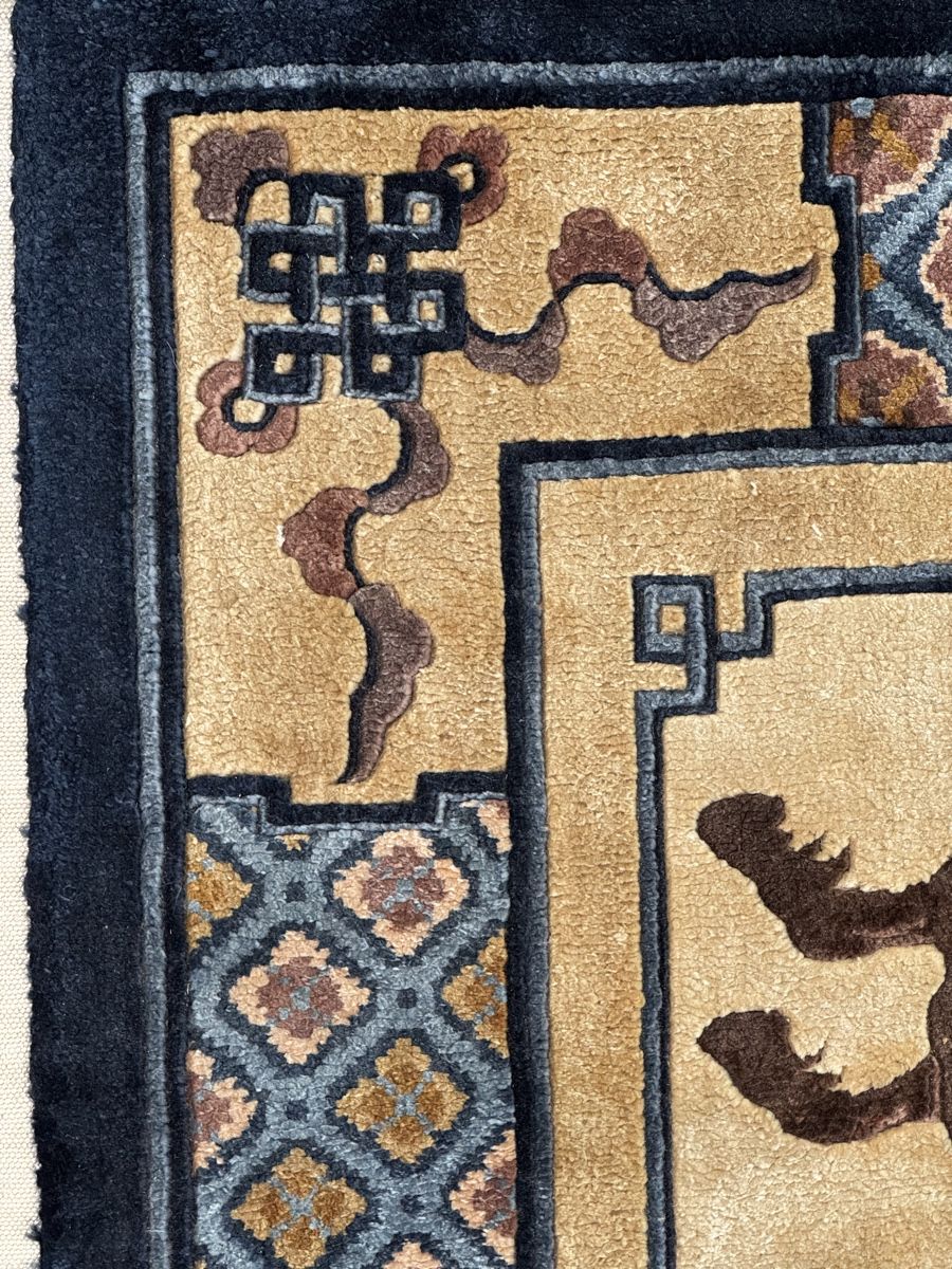 Tappeti: Chinesischer Seidenteppich mit Pferde Motiven – Nuovo (secondo la descrizione) da Liestal venduto da galerie_nategh 3