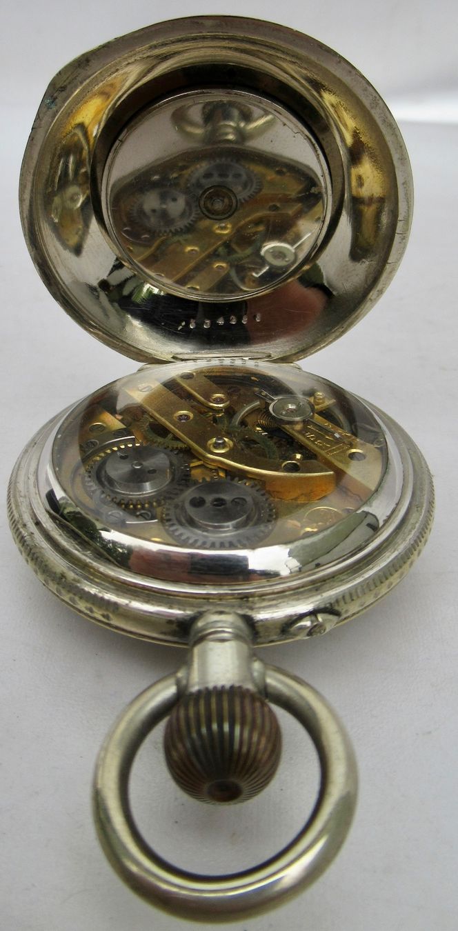 Orologi: Taschenuhr mit Kompass und Uhrenkette – Usato da Bern venduto da Colligentes 8