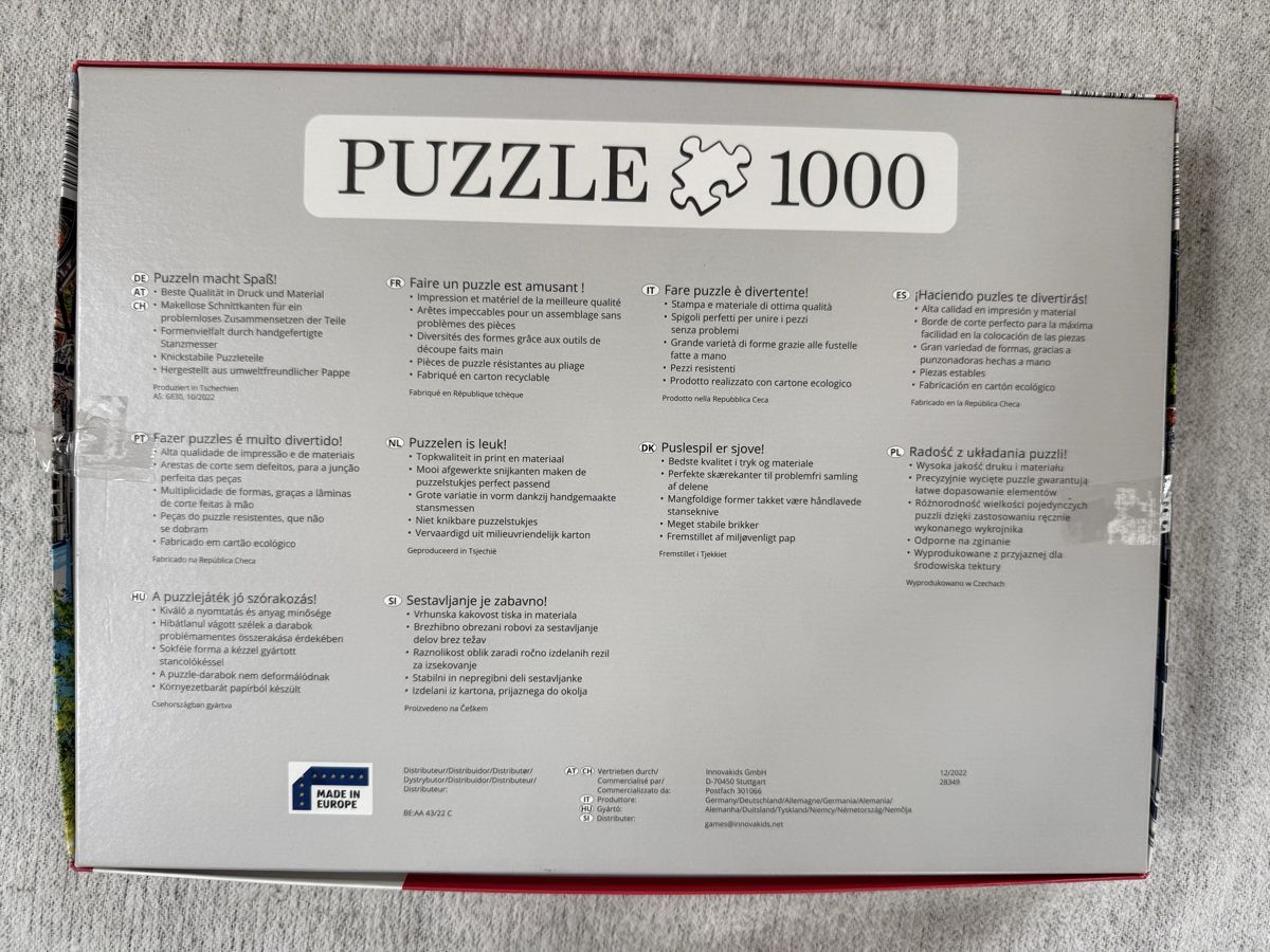Puzzle: Puzzle, 1000 Teile, schönes Amsterdam – Usato da Steffisburg venduto da NadiTh 1