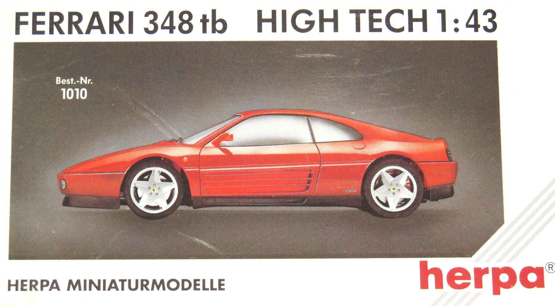 Ferrari Modellini d'auto: 1:43 Ferrari 348 tb – Nuovo e nell'imballaggio originale da Ettingen venduto da campione_1 4