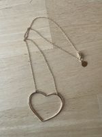 Gold plated heart necklace 
