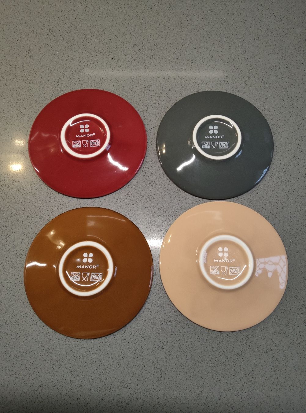 Tazze: NEU 4er ESPRESSO - Set / MANOR – Nuovo e nell'imballaggio originale da Minusio venduto da Todesca 4