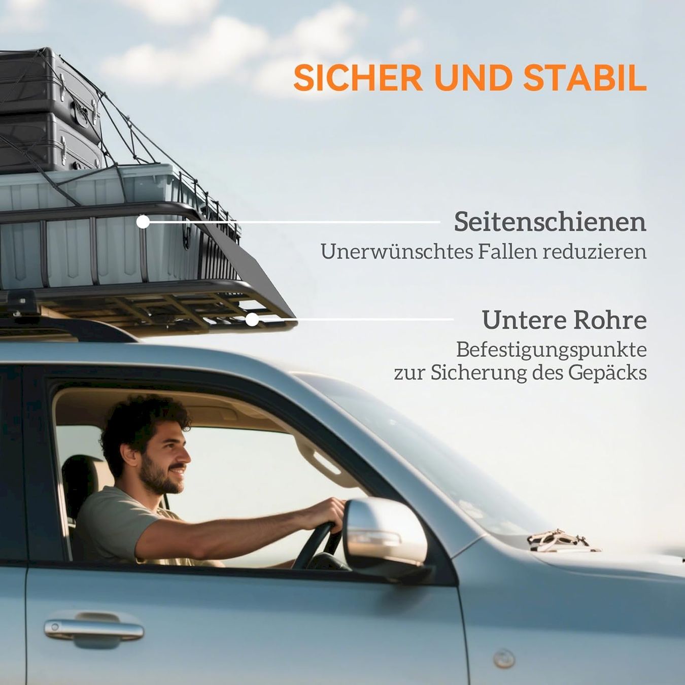 Dachträger: HOMCOM Dachgepäckträger – Neu und originalverpackt aus Bottighofen von zaap 5