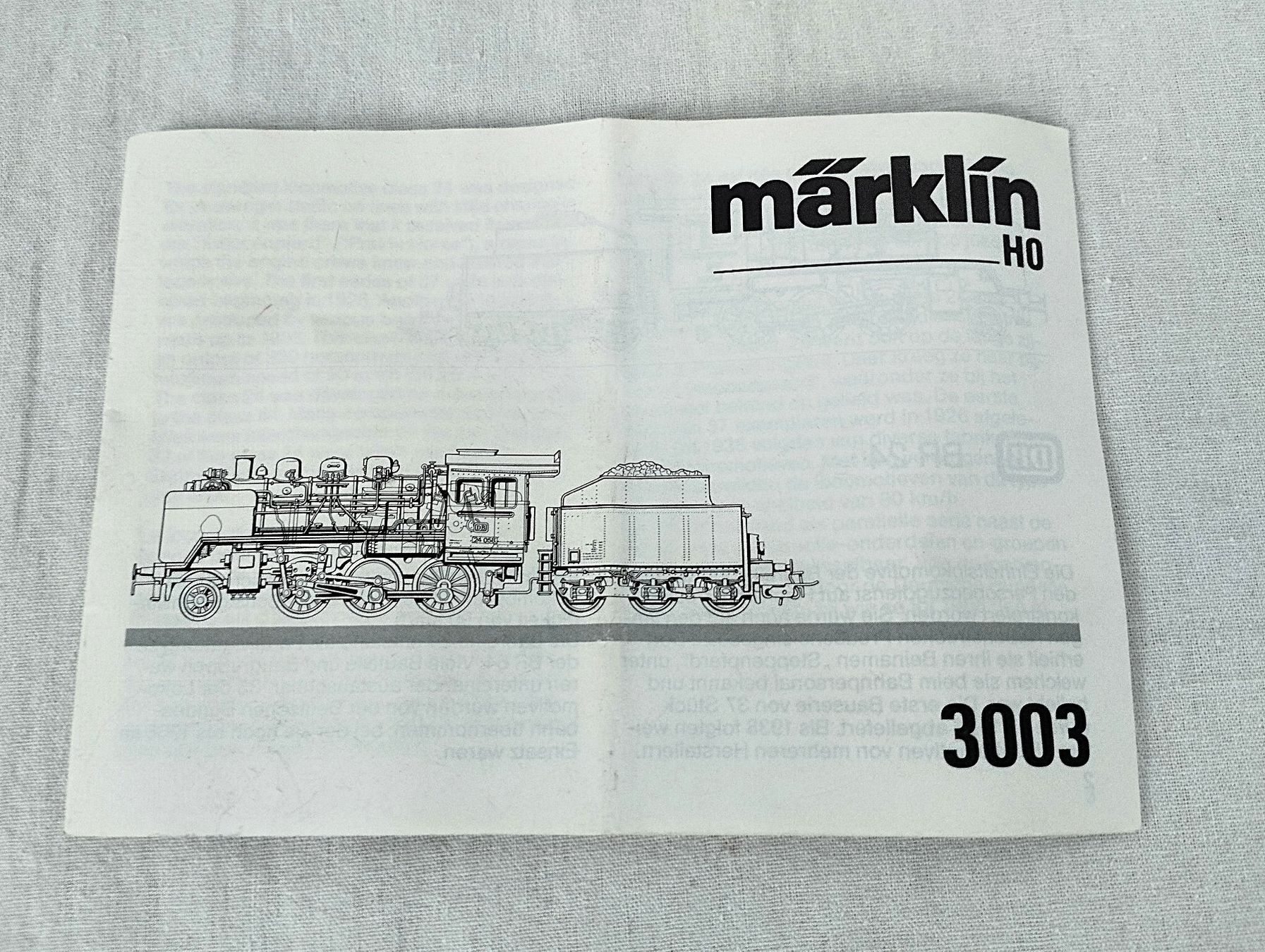 Märklin Modelleisenbahnen: MÄRKLIN H0 Dampflok BR 24 058 analog – Gebraucht aus Schübelbach von Restwert_Schubelbach 8