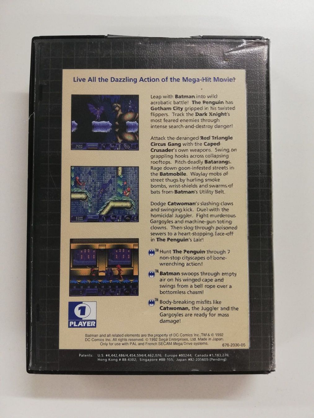 Sega Giochi: Batman returns / Sega Mega Drive – Usato da St. Gallen venduto da zorro_dc 1