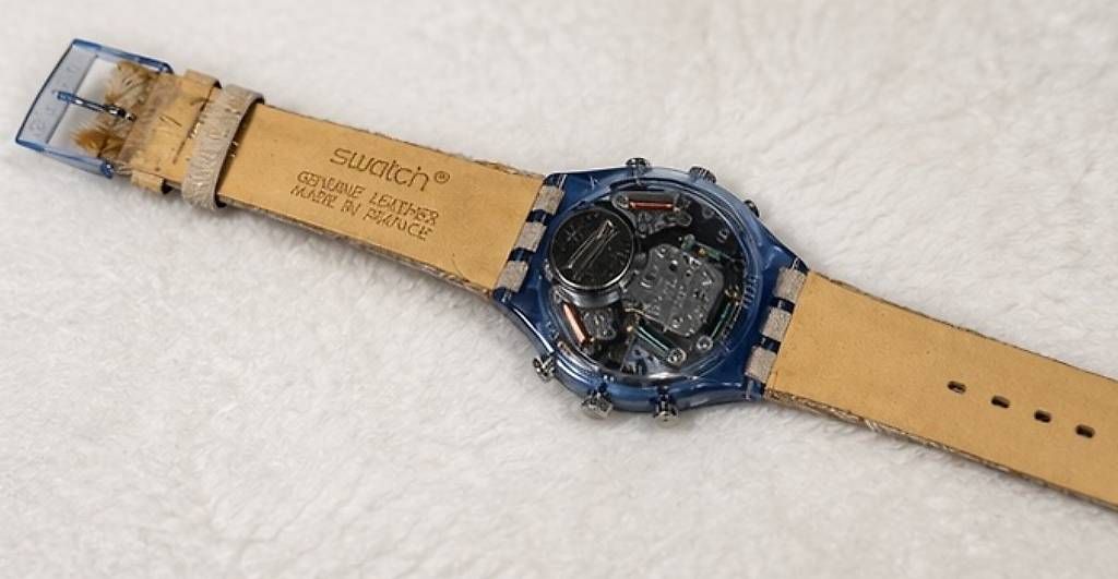 Orologi: Swatch Irony Chrono Fellband Set – Usato da Uster venduto da barkingarky01 3
