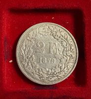 2.00  Franken Stück 1879 - silber