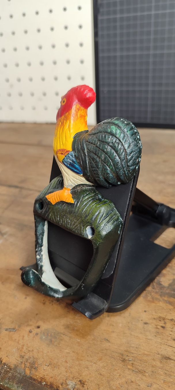 Guardaroba: Wunderschöner Kleiderhaken mit Güggel – Usato da Gelterkinden venduto da MYSTOREFORYOU4460 2