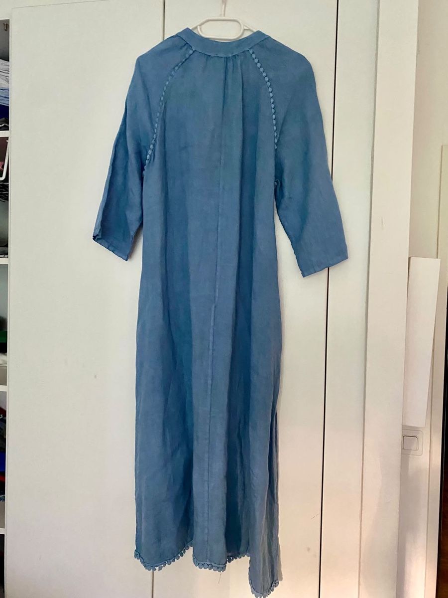 Vestiti: Robe bleue en lin – Usato da Genève venduto da lau_nkr9 1