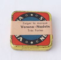 Blechdose Verona Très Fortes Grammophonnadeln Germany OVP