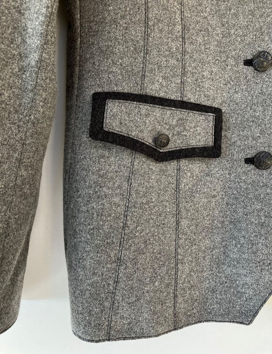 Giacche: Kaiserjäger Wolle Jacke Gr.36 – Usato da Unterägeri venduto da Jutka_04 2