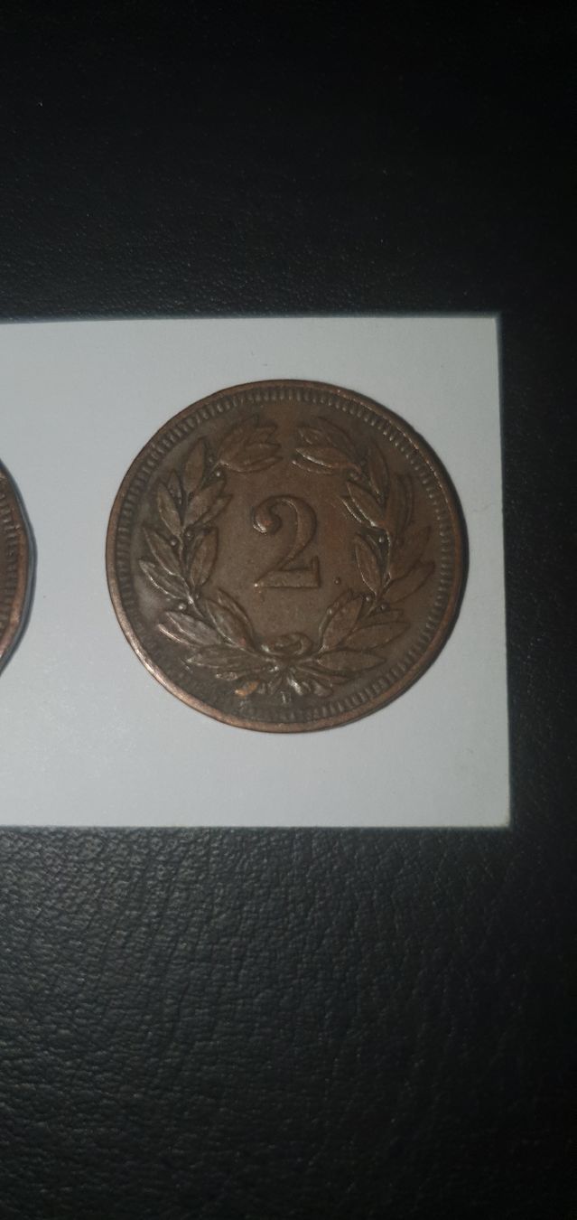 Tutti le monete: 2 x seltene 2 Rappen 1904 – Usato da Baden venduto da chris94 4