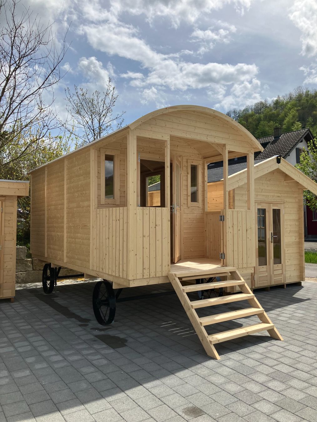 Articoli in legno: Camping - Zirkuswagen – Nuovo (secondo la descrizione) da Diepflingen venduto da Der_billige_max 1
