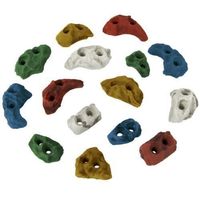 ALPIDEX Klettergriffe XS 60 Stück BUNT