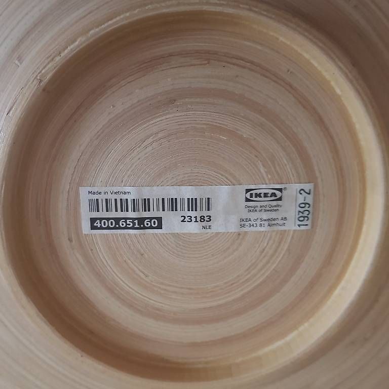Piatti: Schöne IKEA Bambusschale – Usato da Utzenstorf venduto da Domi8433 1