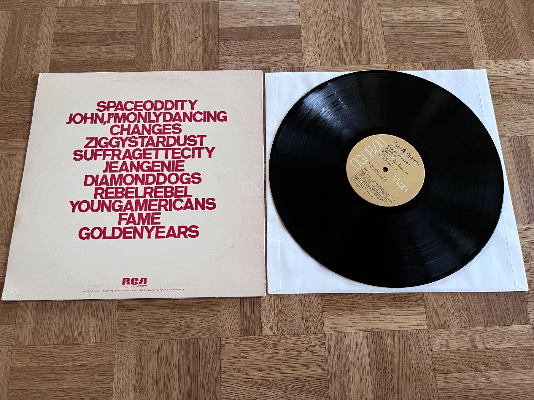 Schallplatten: David Bowie - Changes One – Gebraucht aus Giebenach von Wurlitzer70 1