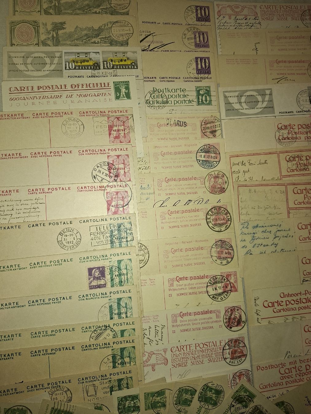 Tutti i francobolli: Grosses Lot alter Postkarten Div – Usato da Balgach venduto da SIMEON27 4
