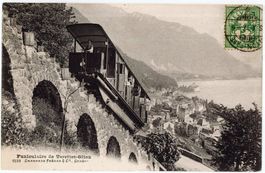 E 40 FUNICULAIRE TERRITET-GLION 1907