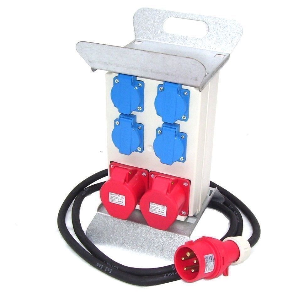 Elettrotecnica: 55474 - Stromverteiler Baustromverteiler CEE Verteiler – Nuovo e nell'imballaggio originale da Wallenwil venduto da toesstal-vertrieb 2