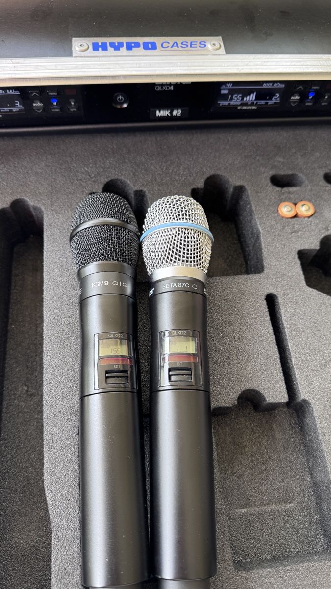 Shure Microfoni: Shure QLXD4 Funkmikrofon Komplett Set – Usato da Rupperswil venduto da Tw-Audio 1