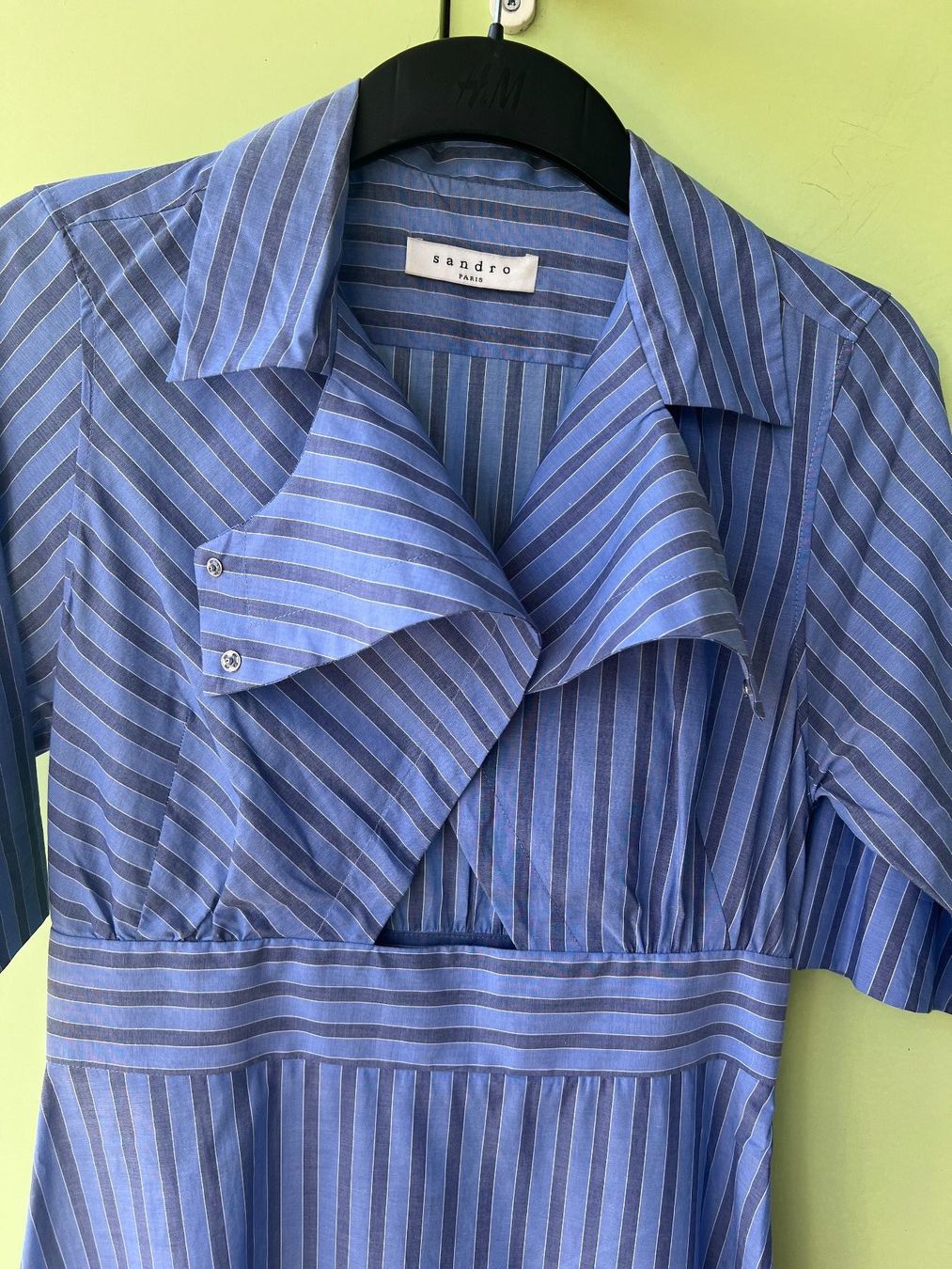Sandro Kleider: Gestreiftes Hemdblusenkleid von Sandro – Neu (gemäss Beschreibung) aus Wettingen von behave2807 3