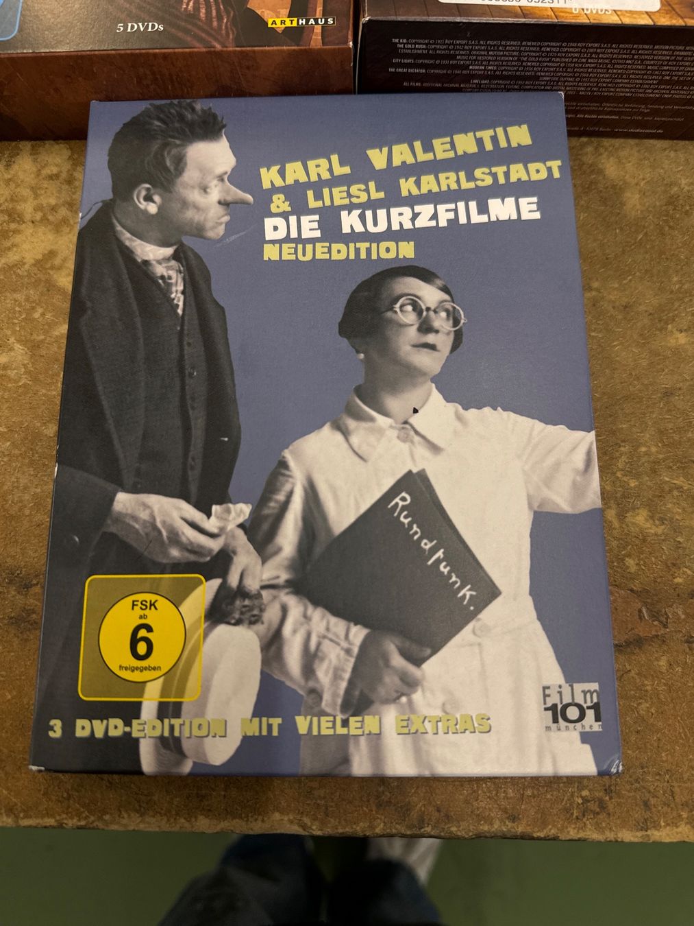 Alle DVDs: Charlie Chaplin, Thomas Mann & Karl Valentin DVD – Gebraucht aus Pratteln von Cartonsducoeur_bl 1