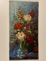 W. Reinders Stilleben signiert mit Blumen in Vase