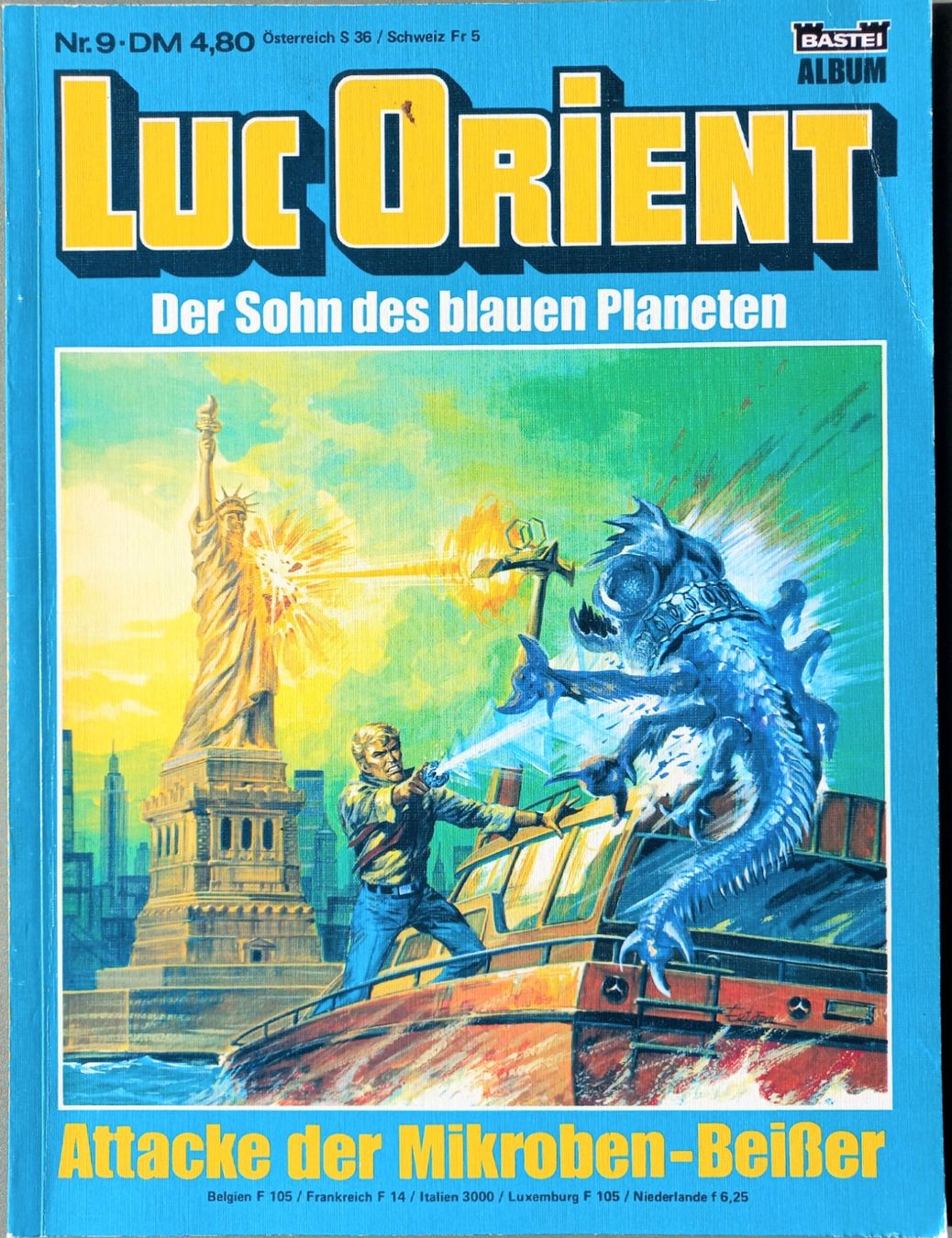 Fumetti: Comic - Luc Orient - Attacke der Mikrobenbeissee – Usato da Niederuzwil venduto da lubimaja