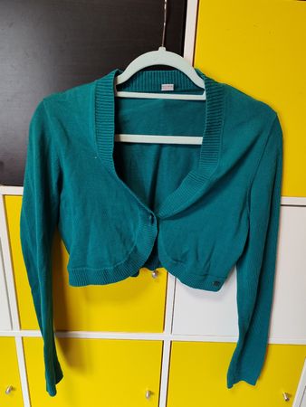 S.Oliver Bolero Strickjacke, Gr. M, Top Zustand, Grün