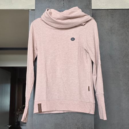 🐸 NAKETANO PULLOVER ROLLKRAGEN S ROLLKRAGENPULLOVER ROSÉ