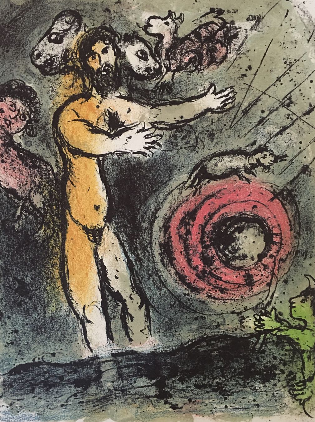 Grafica & Litografie: Marc Chagall "Homer Die Odyssee" 3 Lithographien – Usato da Nennigkofen venduto da waltraub 4