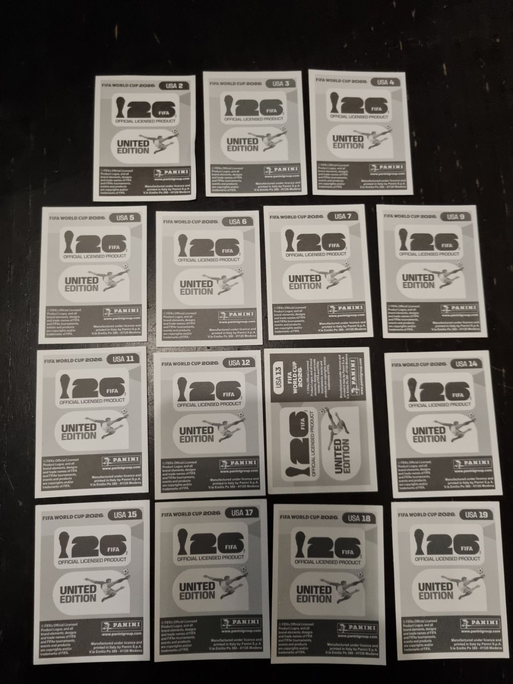 Panini Sammelbilder & Trading cards: Panini Sticker 15 Stk. USA – Neu (gemäss Beschreibung) aus Kaiseraugst von muggel27 1