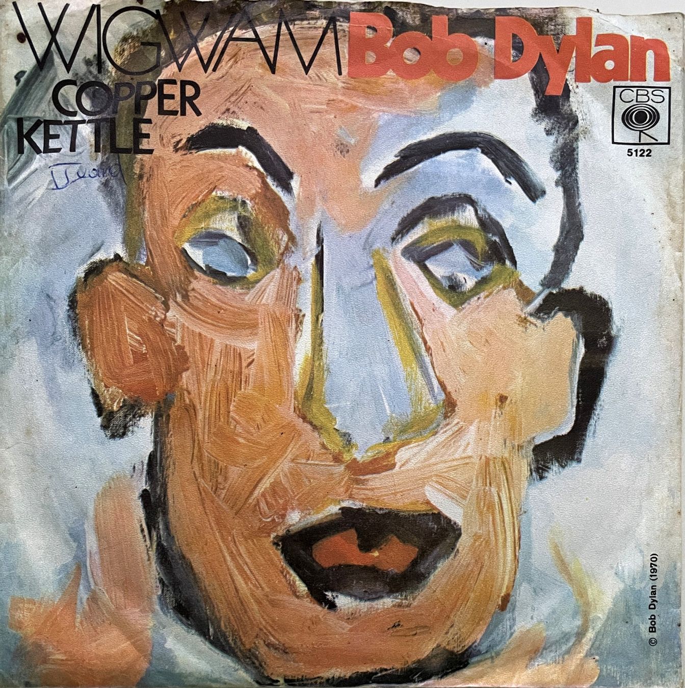 Dischi in vinile: Bob Dylan - Wigwam – Usato da Savagnier venduto da Ne2065