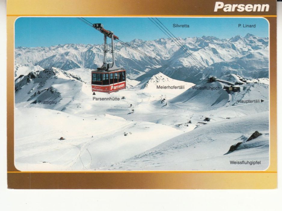Cartoline postali: Parsenn 1992 – Usato da Bürglen TG venduto da StampGraf