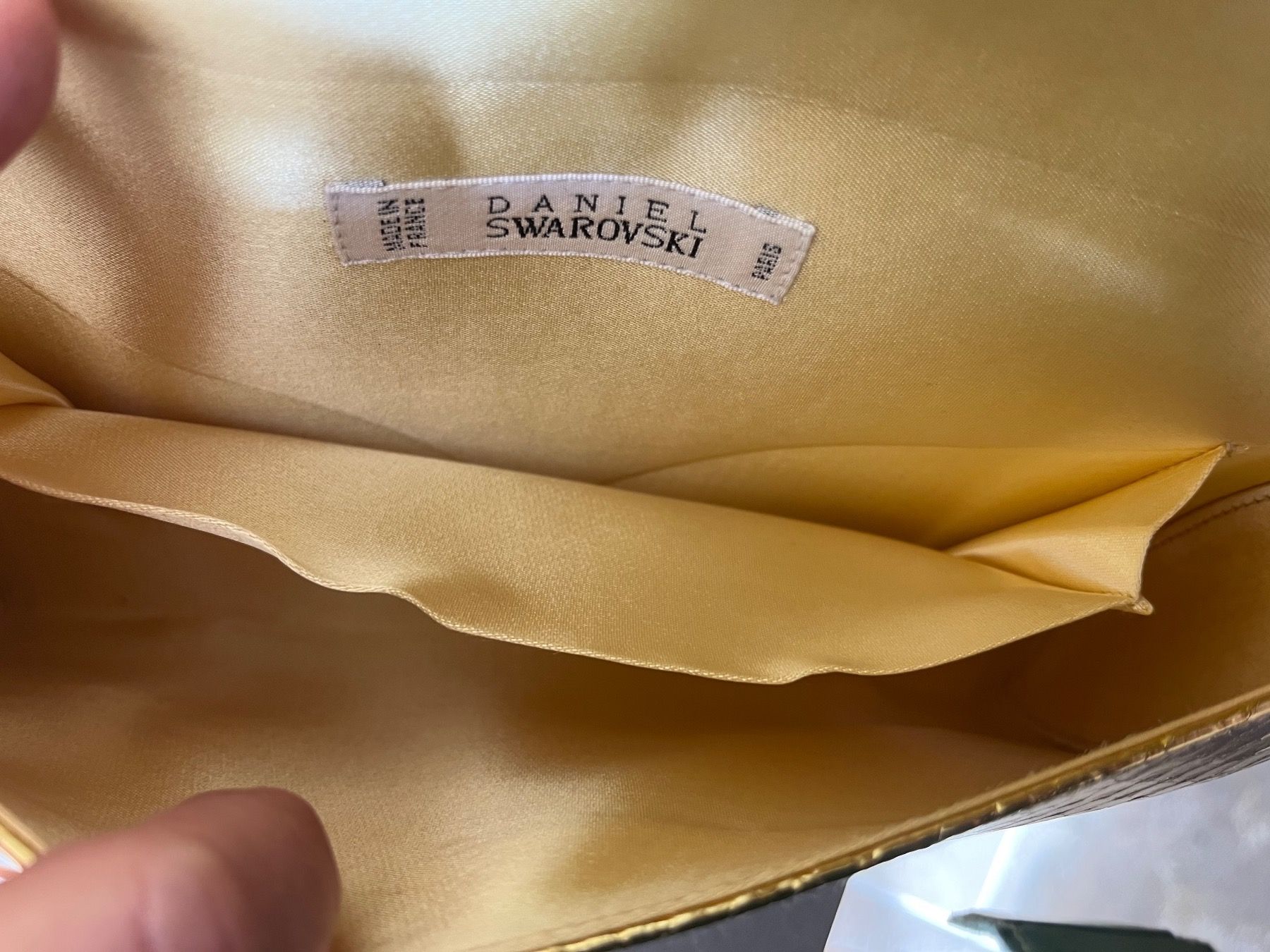Swarovski Borse da donna: Daniel Swarovski Schlangenleder Abendtasche – Nuovo (secondo la descrizione) da Saanen venduto da SoniaMichaela 2
